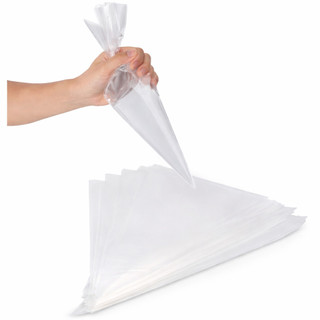 Saco De Confeitar Medio 100-200 Unidades Confeitaria Bolo Doce Cupcake
