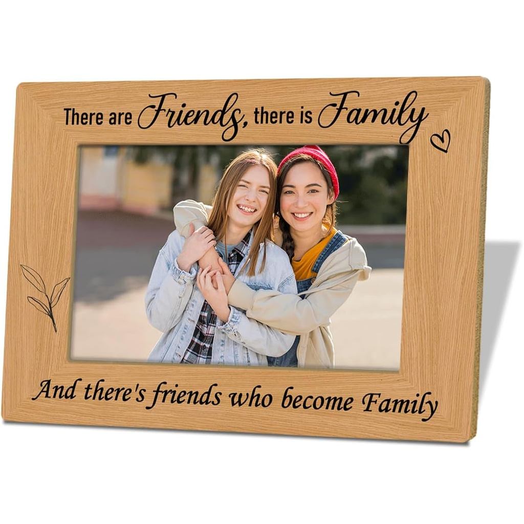 Presente para um amigo de longa data, Presente de Porta-Retrato para Melhor Amigo, Presentes para Amigos e Família, Há a