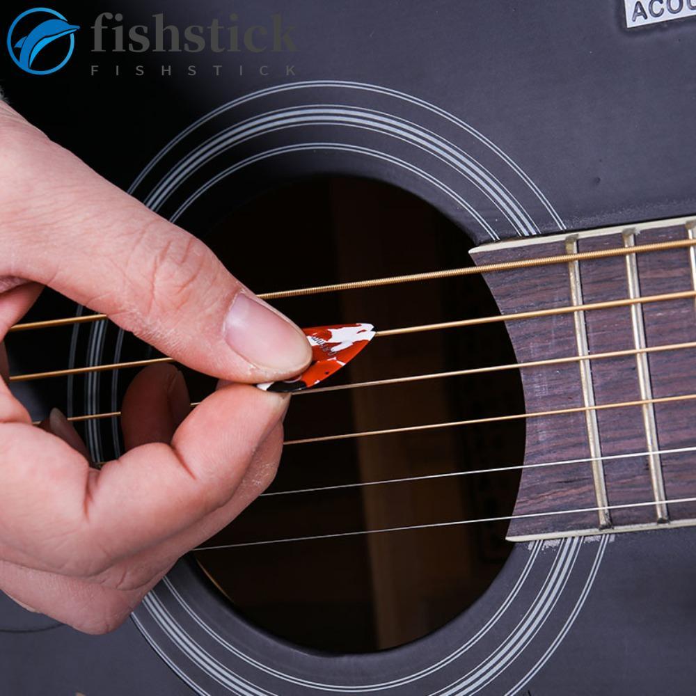 FISHSTICKA 5 Peças De Palheta De Guitarra Em Cores Mistas , Palhetas Aleatórias Celulóide ,