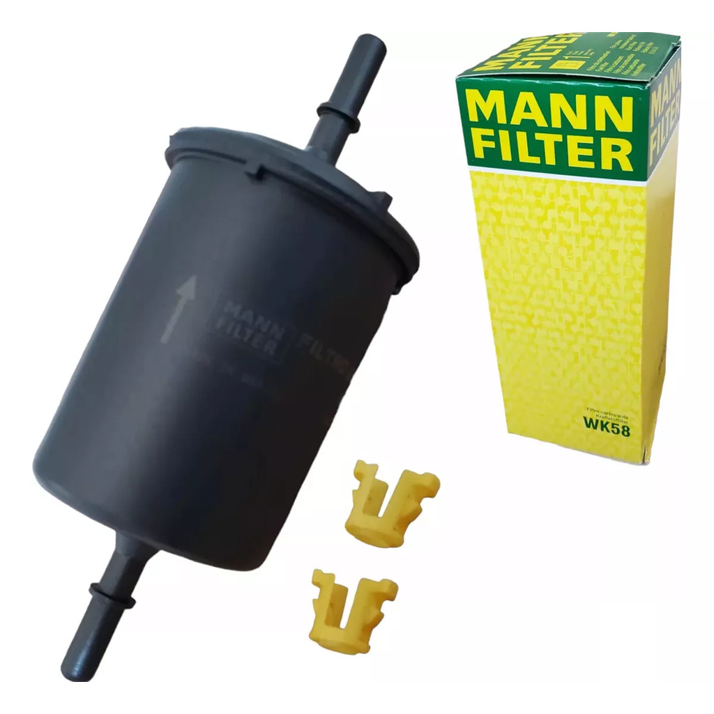 Filtro De Combustivel Wk58 Mann Filter Agile Celta Classic Cobalt Corsa Montana Omega Onix Prisma Vectra Zafira