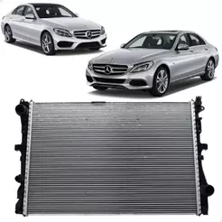 Radiador Água Mercedes C180 C200 C250 C300 Sport Avantgarde 2015 2016 17 2018 2019 2020 A0995002203