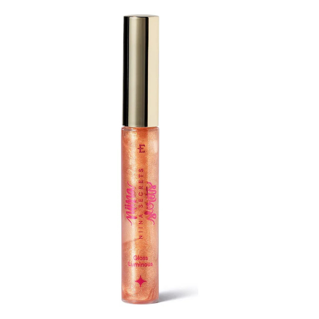 Eudora Niina Secrets Luminous Gloss  Super Brilho Cor Bronze Bronze