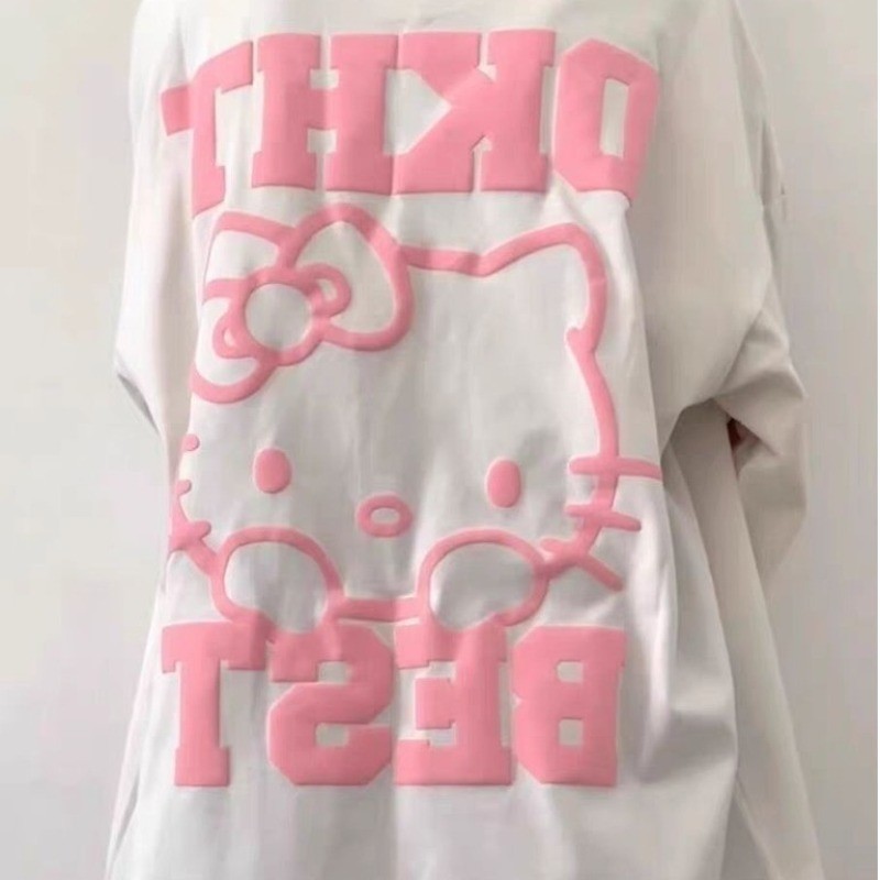 Camiseta Feminino Hello Kitty DKHT BEST Camisa 100% Algodão Envio Imediato