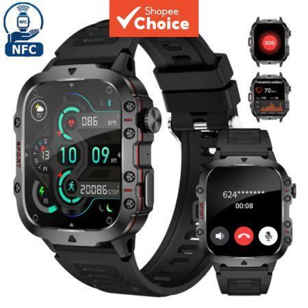 Q11 Smartwatch - Novidade 2026: Chamadas Bluetooth e Monitor de Frequência Cardíaca 24/7, Rastreador Esportivo