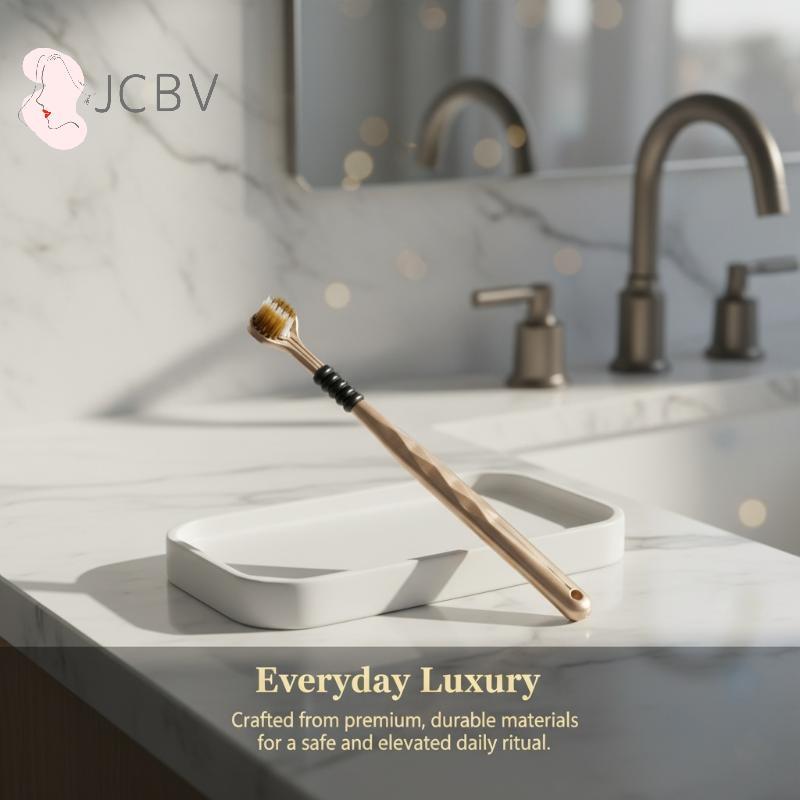 [JCBV] Escova De Dentes De 3 Lados Para Adultos De 2 Peças Soft Conjunto De Cuidados Abrangentes Casa Banheiro Essencial