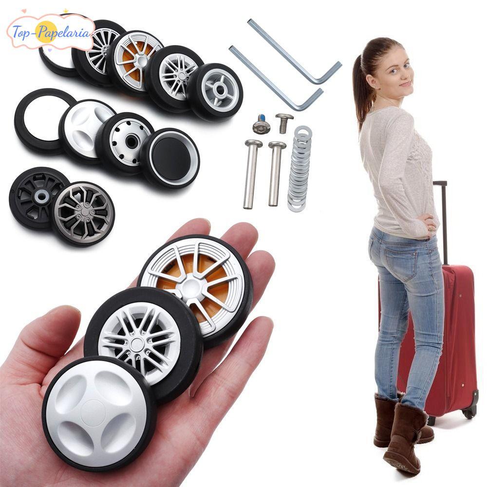 Rodas De Bagagem De Viagem Perfumadas , 2 Peças , Com Parafuso , De Mala DIY , Eixos Para Roda Vientiane
