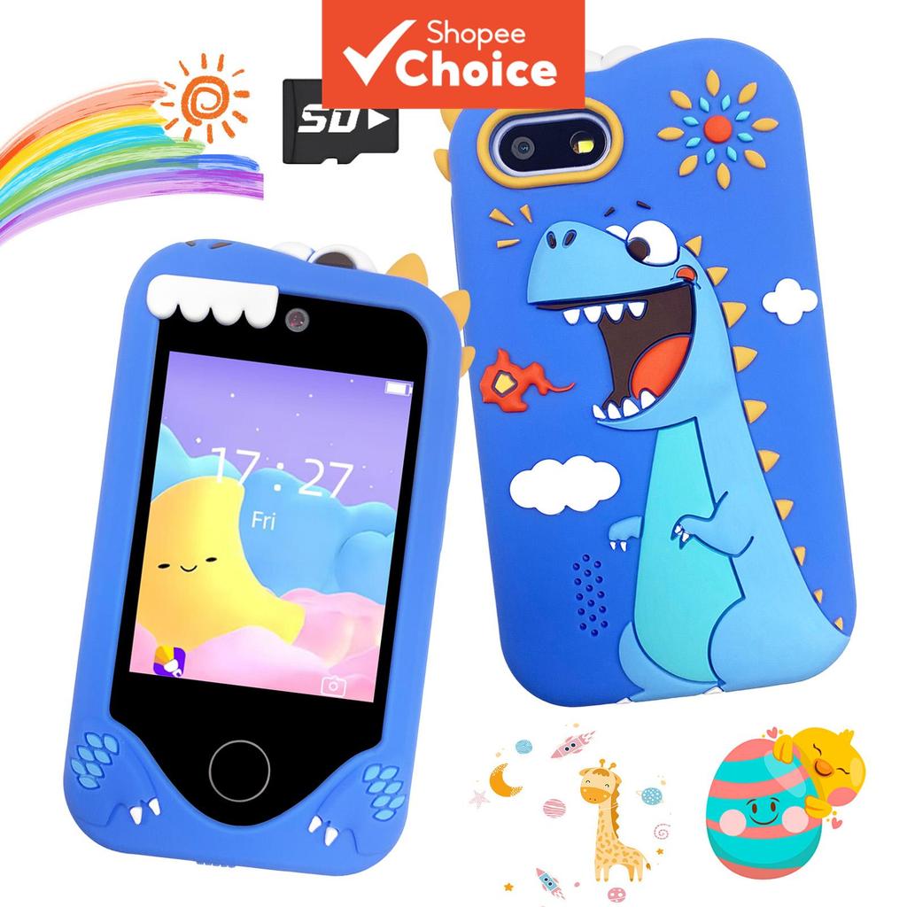 Brinquedo Interativo Para Smartphone Infantil , Tela Sensível Ao Toque De 2.8 Polegadas Com Música De Jogos De Aprendiza