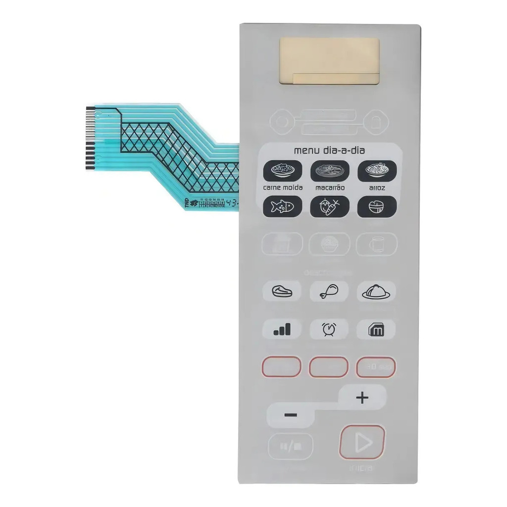Membrana Teclado Micro-ondas Compatível Com Brastemp Bma30af