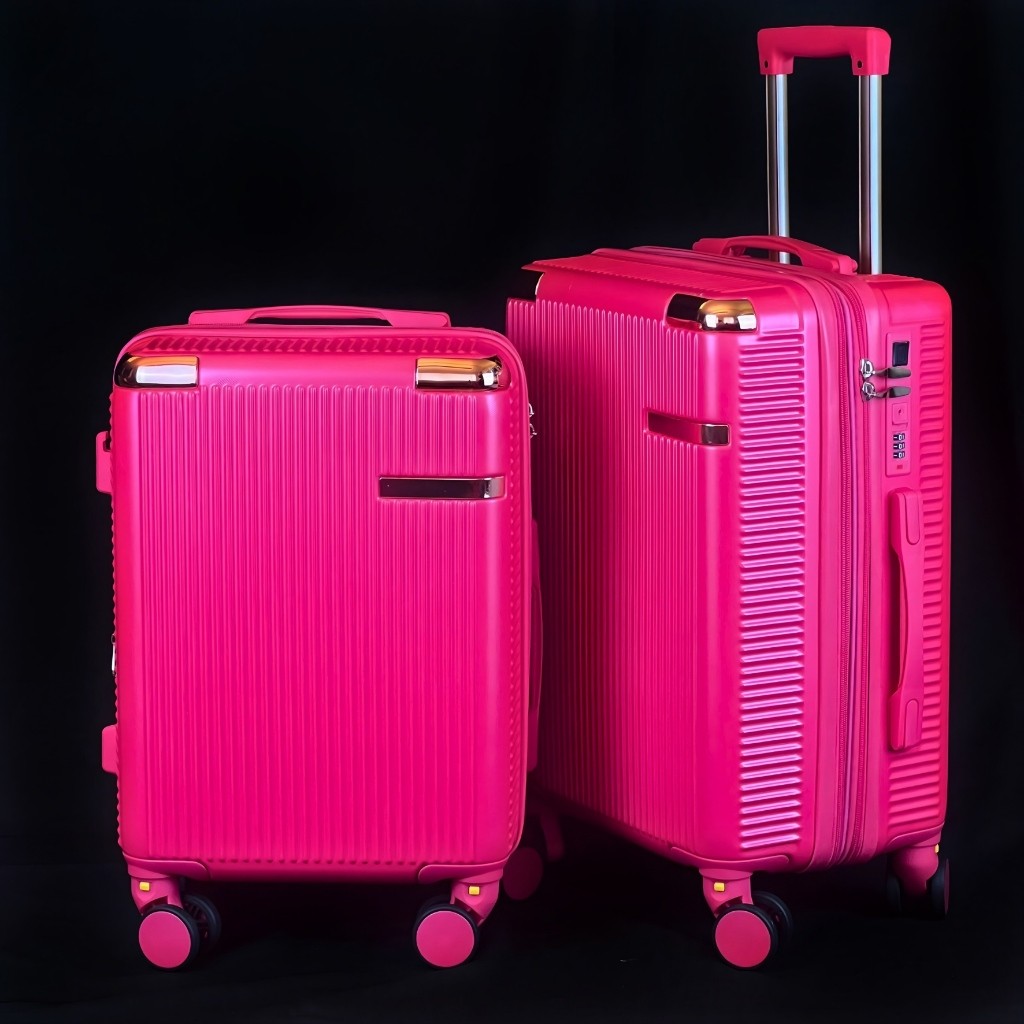 2 Malas de Viagem Modelo 015 | Mala Bordo 10kg | Despacho 23kg | Cadeado Númerico | Entrada Usb Usbc