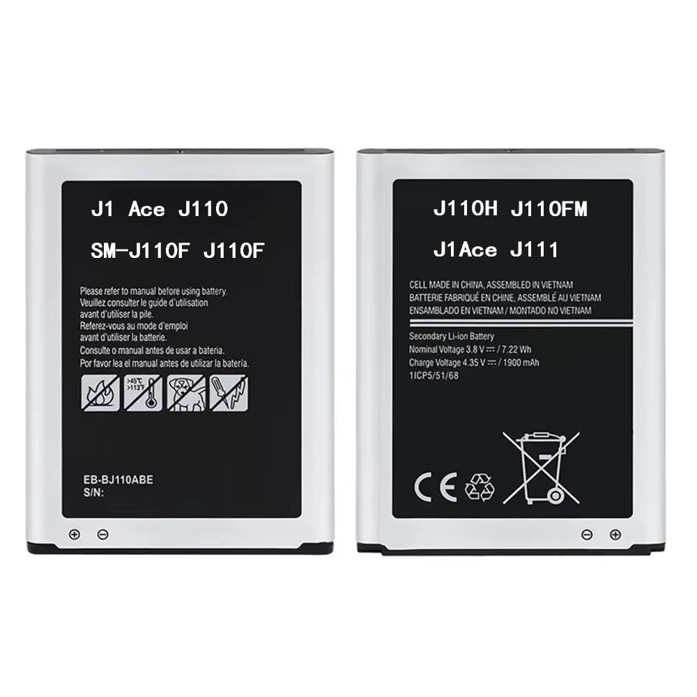 Bateira Para Galaxy J1 Ace J110 1900mah Eb-bj110abe Nova- COM GARANTIA