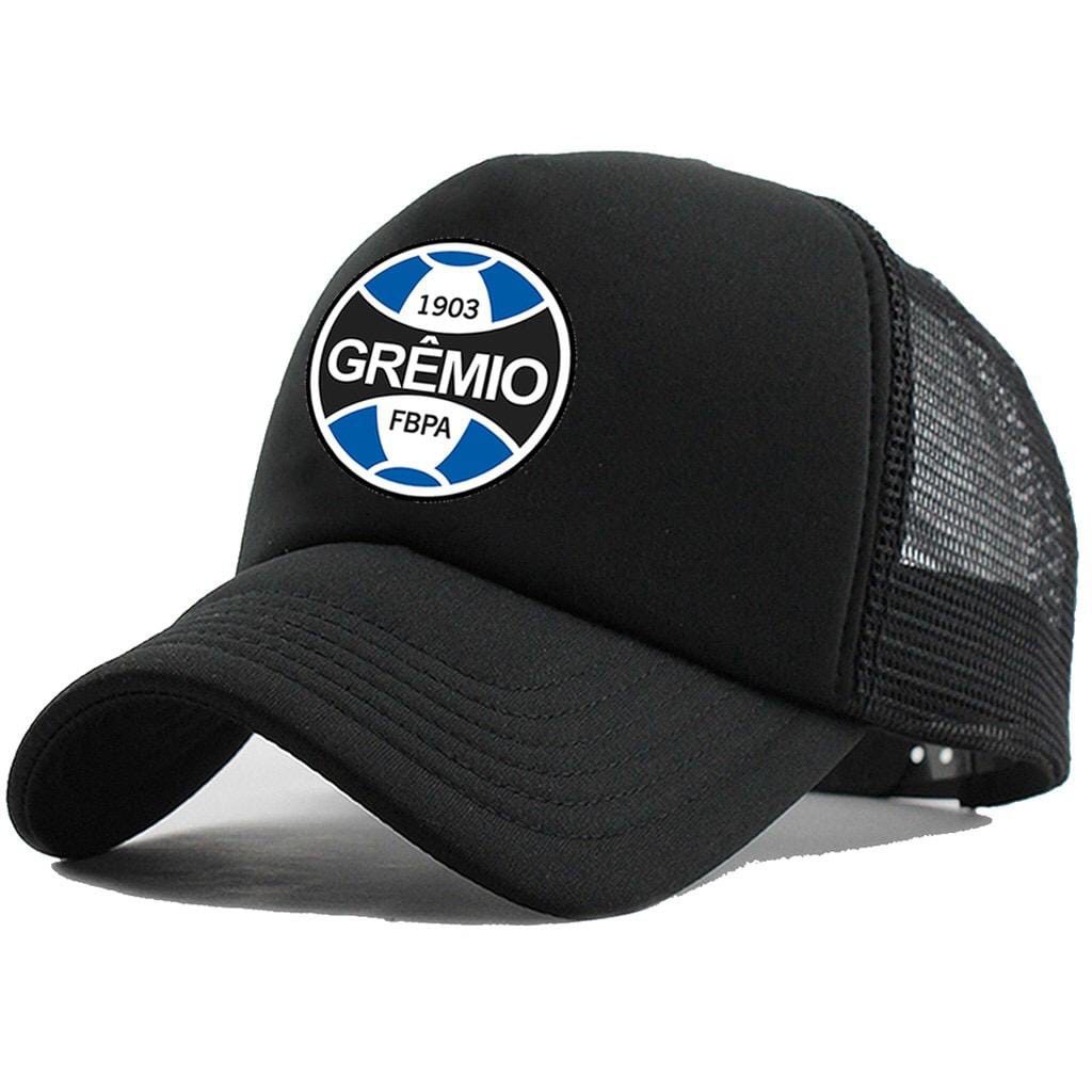 Boné Trucker Aba Curva Unissex Gremio Lançamento Promoção 02