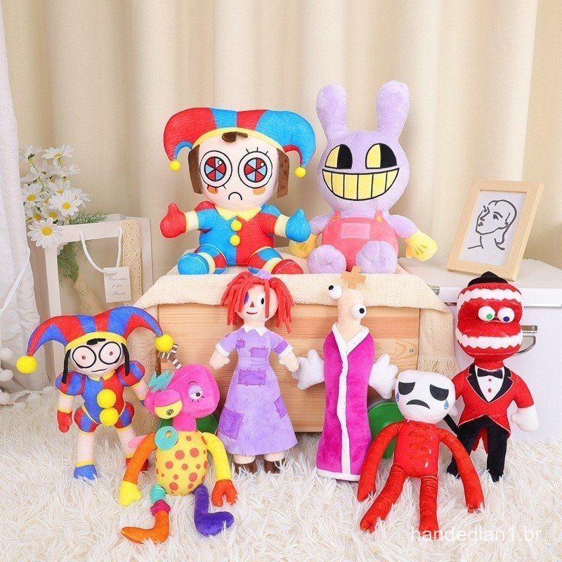 Novos produtos Incrível Digital CIRCUS Animação Digital Circo Clown Pelúcia DM0Q