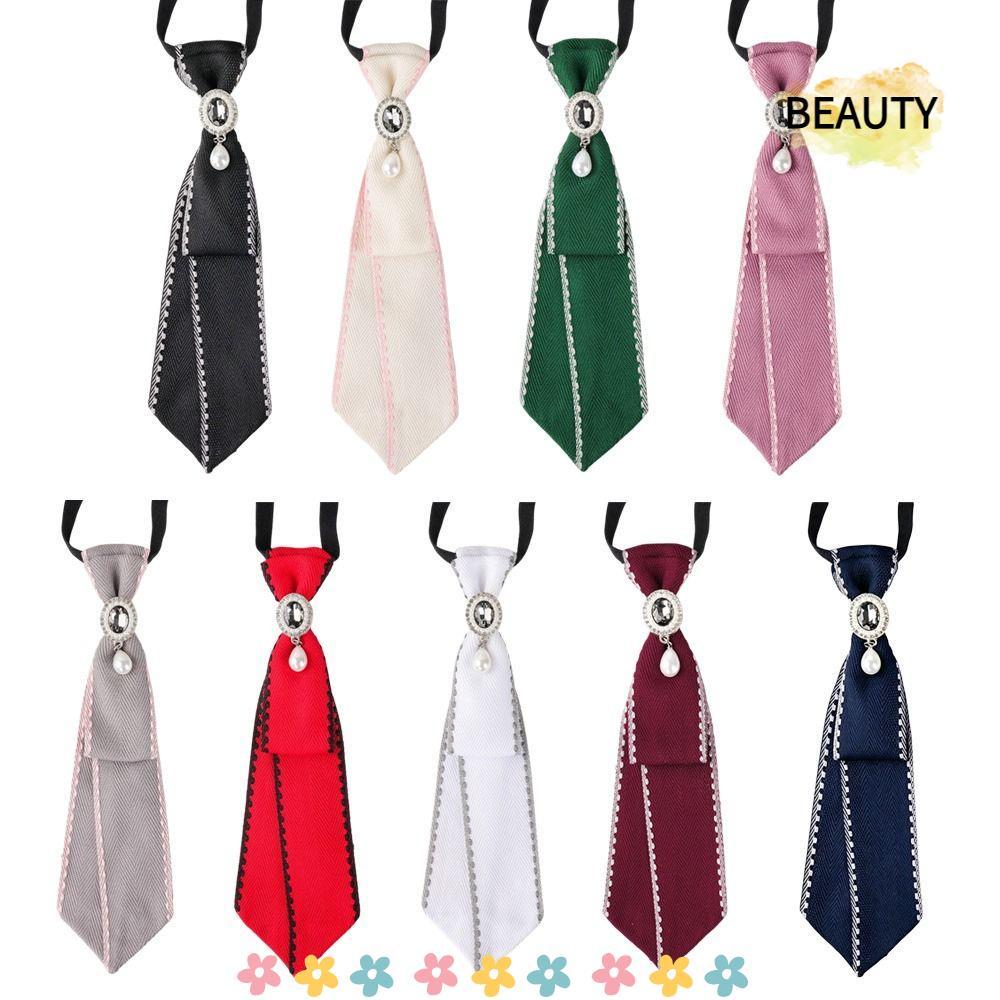BEAUTYHOMEBR JK Gravata , De Corrente Japonesa , Uniforme Escolar De Strass Vintage Pré-Amarrado