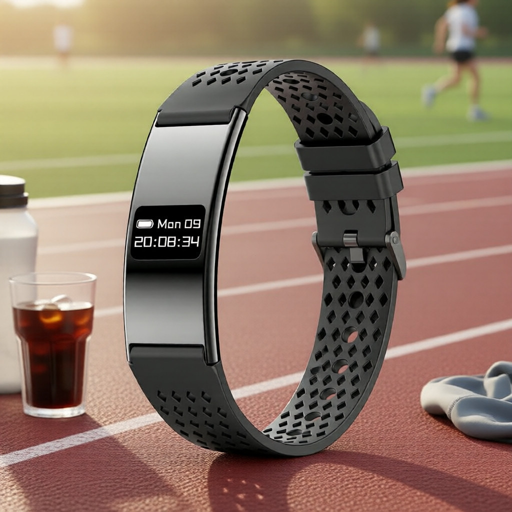 2026 Novo Rastreador De Fitness Para Homens Mulheres Esportes Contador Passo Freqüência Cardíaca & Sono Monitor Saúde Ba