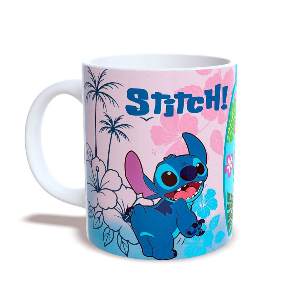 Caneca Stitch Ohana 325ml | Presente Criativo Disney | Caneca Fofa para Namorada, Amiga