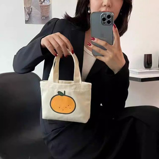 Pequeno pequeno saco de pano saco do telefone móvel portátil feminino versão coreana lona Outing compras pequena bolsa s