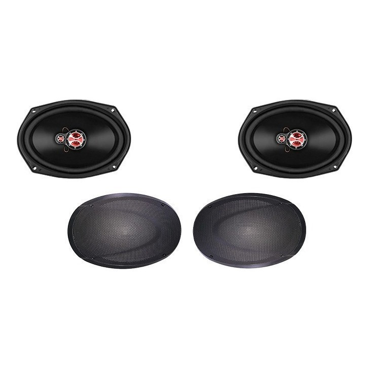 Par Alto Falantes 6x9 universal com tela de proteção Fz.69T