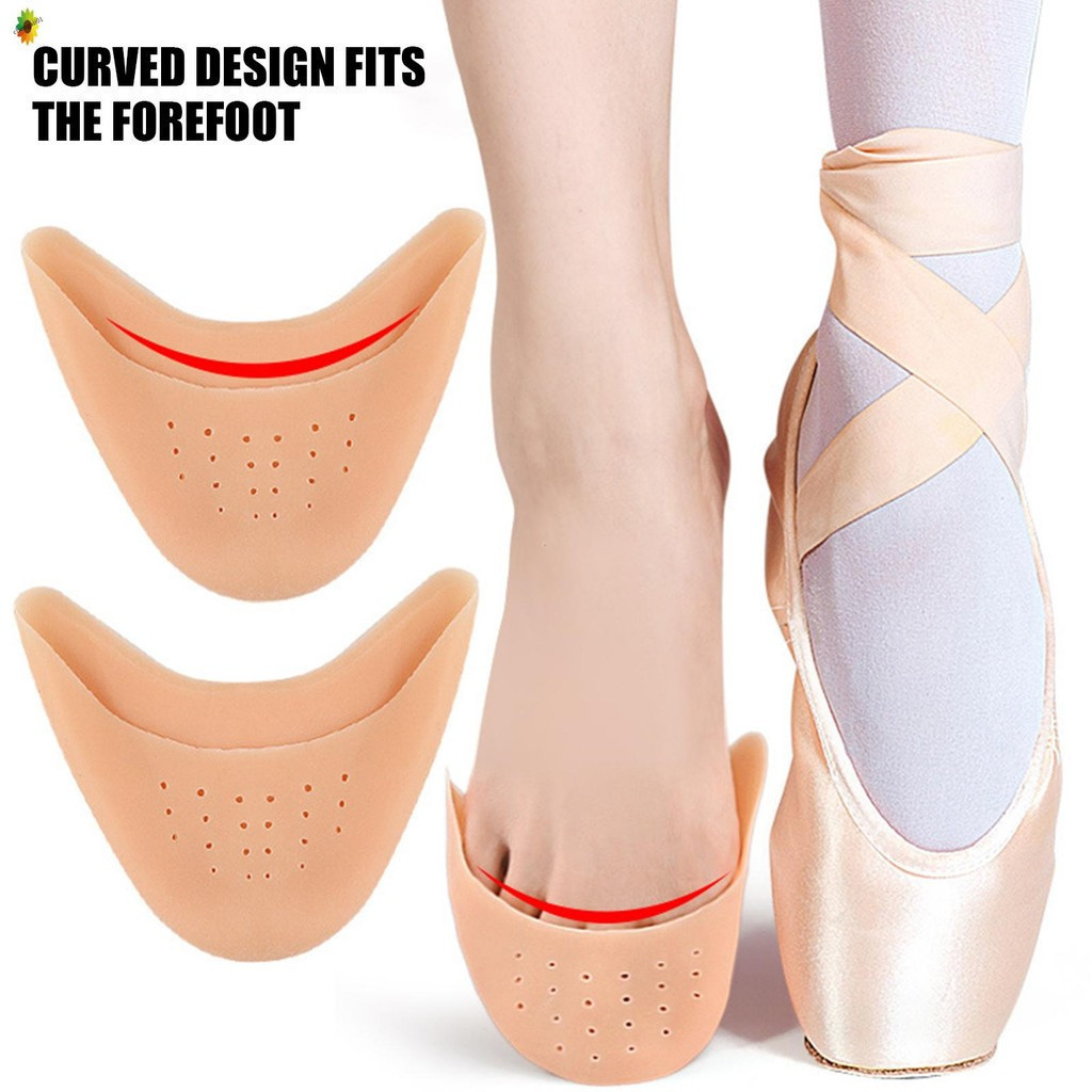 Almofadas De Dedo Do Pé Para Dança De Balé Com Designs Curvos Se Ajustam Bem Contra O Antepé Salto Alto E Botas De Traba