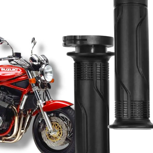 Par Manopla Roldana Suzuki Bandit 600 650 1200 1250 Todas Preto