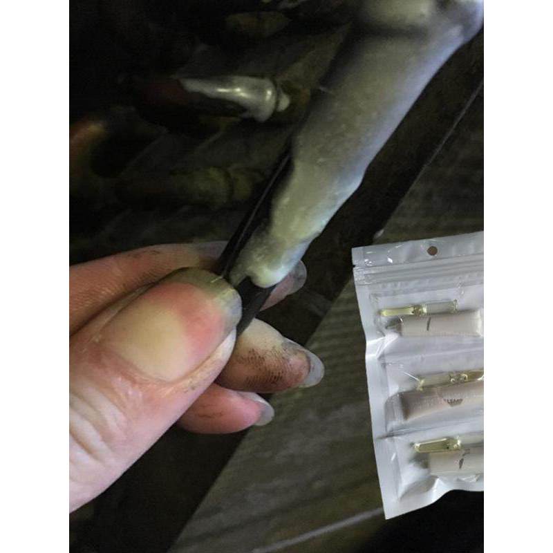 Cola para reparo de tubos de cobre, cola para reparo de vazamento, refrigerador de aleta de alumínio, cola para reparo d