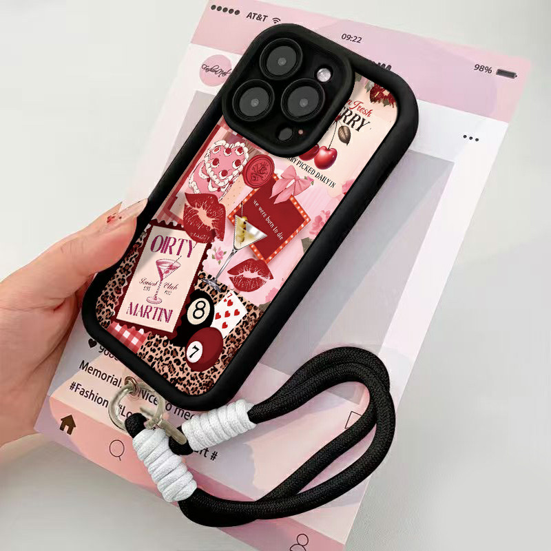Detalhes do Capa para Redmi 12C 13C POCO X3 X6 Pro Note 12 13 14 impressão labial Silicone Anti-choque Frete Grátis,Envio 24h