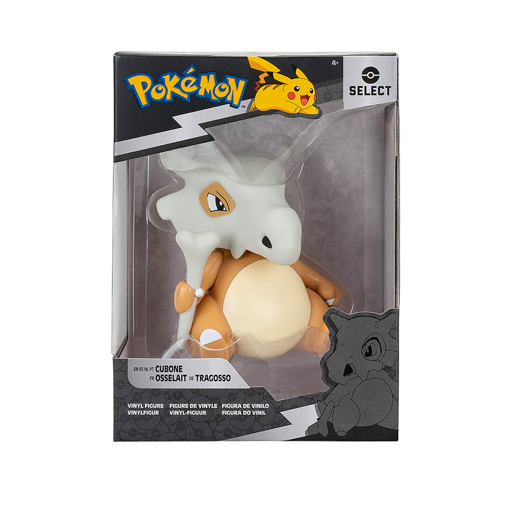 Pokémon - Boneco Cubone de Vinil de 9cm