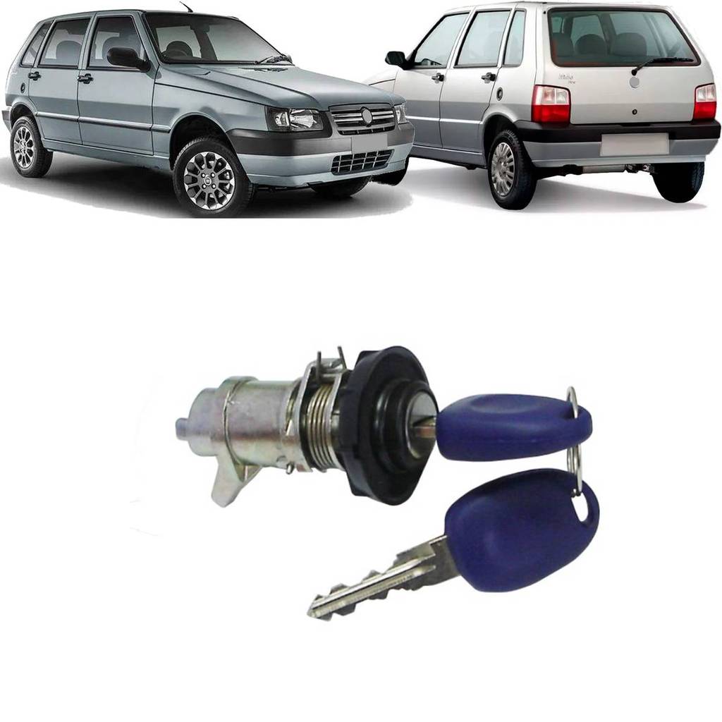 Cilindro Botao Tampa Porta Malas Uno 2004 2005 06 07 08 2009 2010 2011 2012 2013 Mille Way