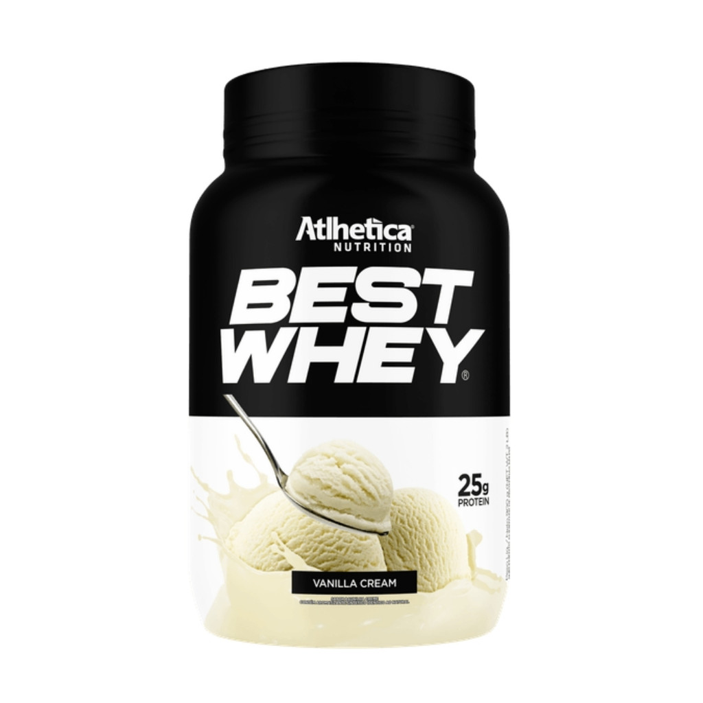Best Whey Protein pote 900g Best Whey Protei sabor Baunilha