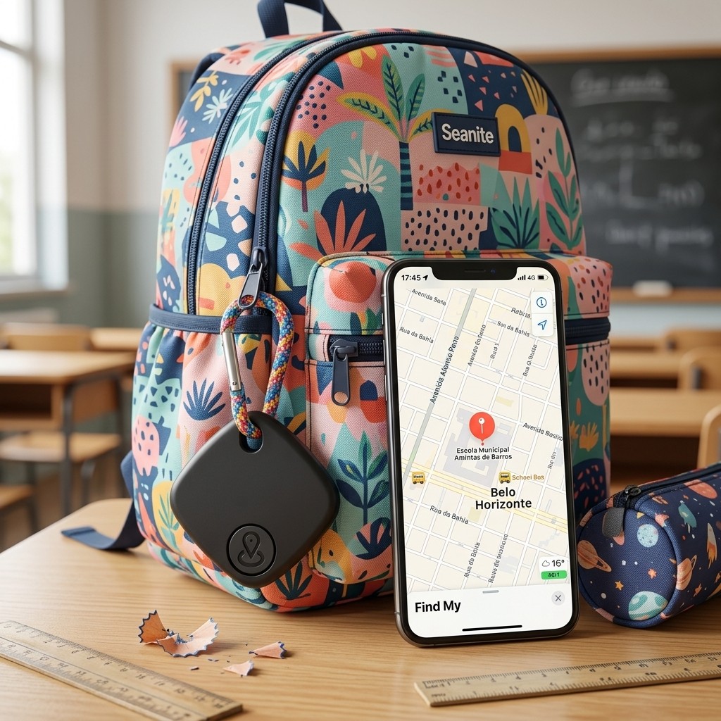 Mini Localizador Smart Sualio Tag Rastreador iPhone Apple