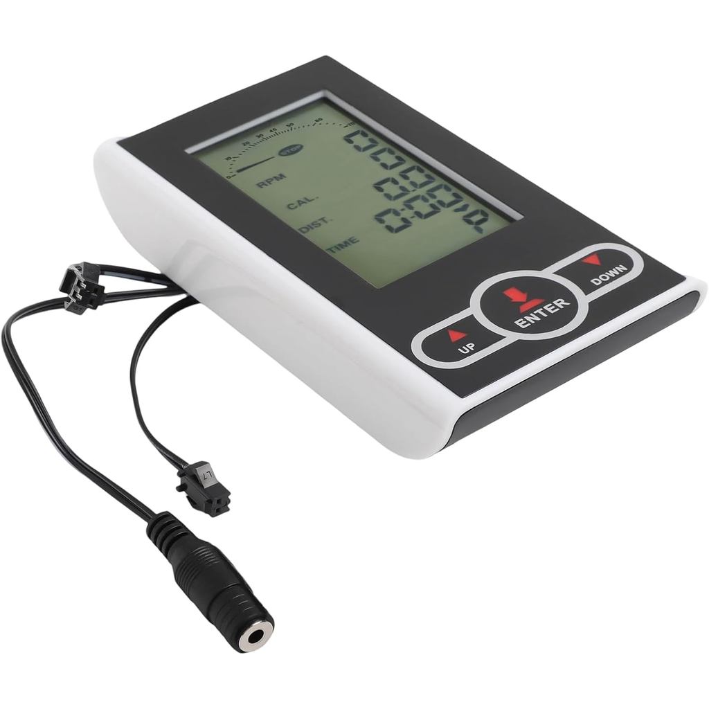 Monitor de Computador para Bicicleta Ergométrica com Display de Velocímetro e Sensor de Frequência Cardíaca para Bicicle