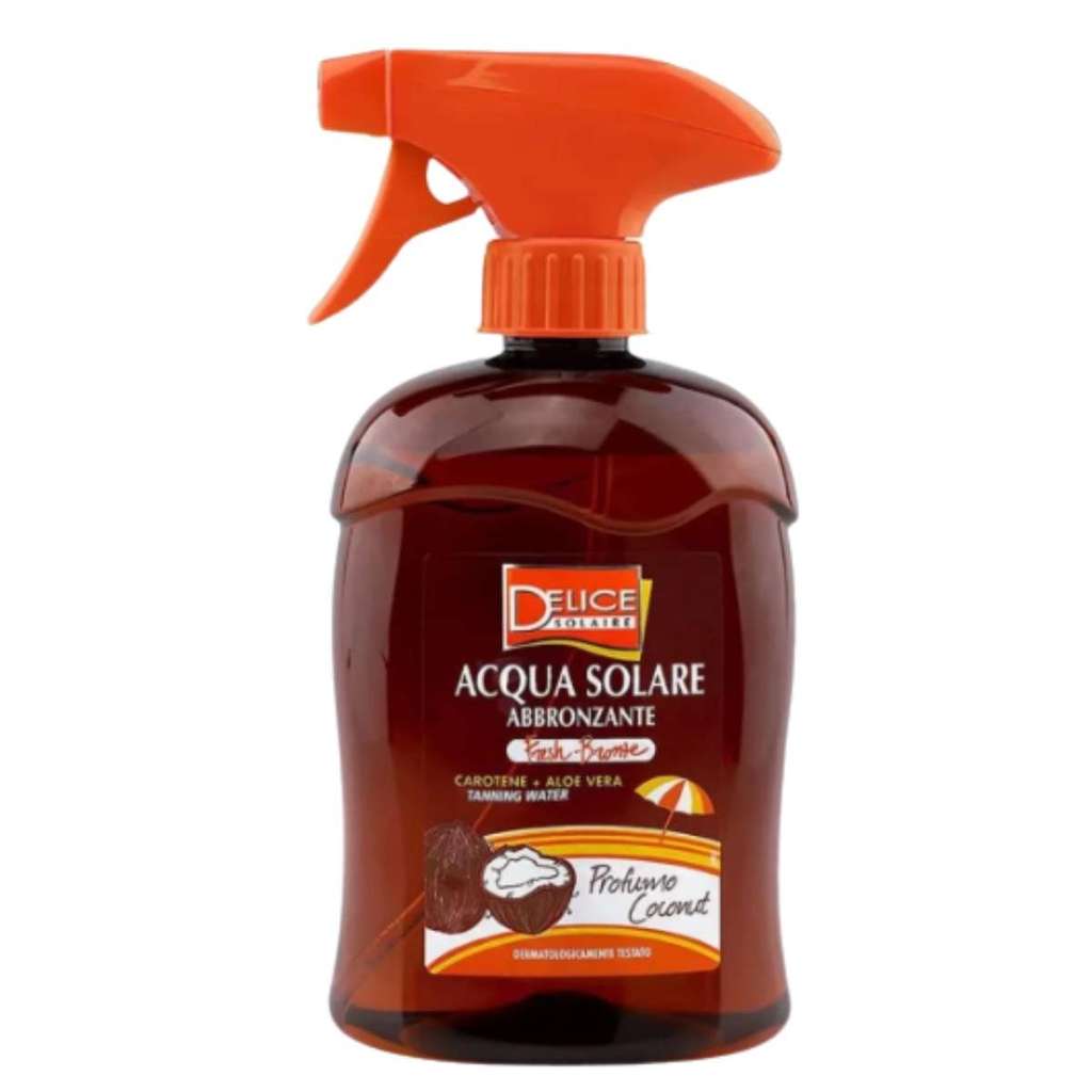 Bronzeador delice acqua solare fresh bronze 500ml Bronzeado Dourado Imediato