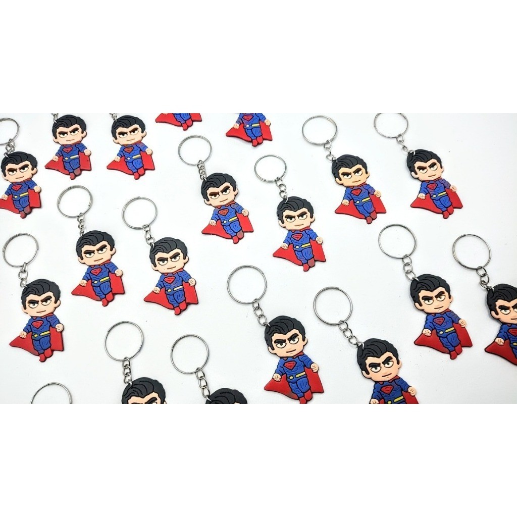 chaveiro Super Man Lembrancinha 10peças Tema Festa menino