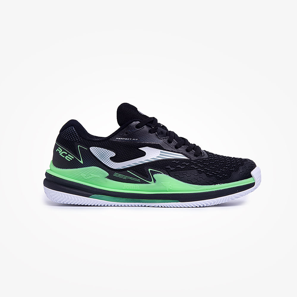 Tênis Joma Ace (Saibro) - Preto e Verde