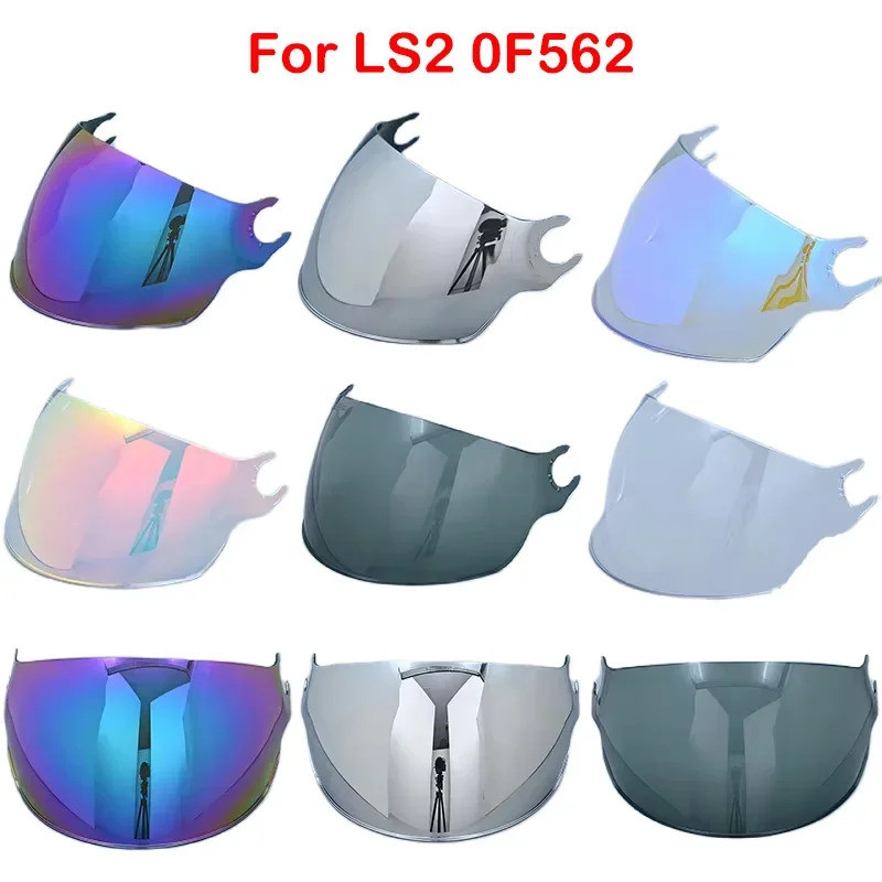 Viseira Original LS2 of562 para Capacete, Lente Extra de Substituição para Óculos de Sol para Capacetes LS2 Airflow