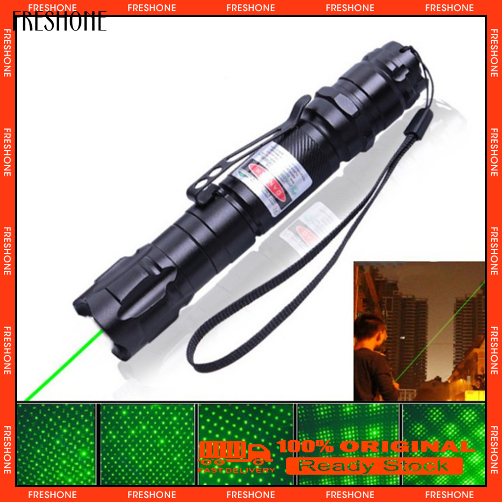 Long-lasting Switch Lasers Pen Bright Green Spotlight High Power Laser Pointer with Rechargeable 18650 Battery Long Rang