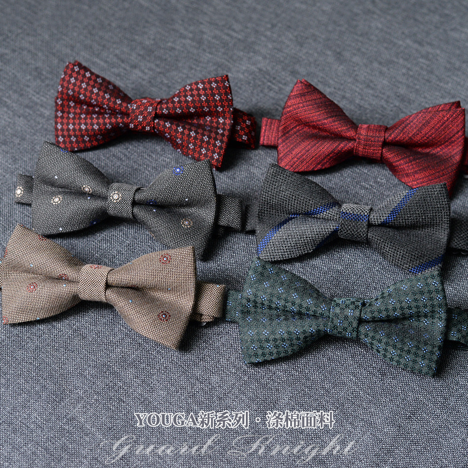 Gravata borboleta masculina terno arco Formal terno cinza masculino algodão gravata borboleta casamento padrinhos noivo