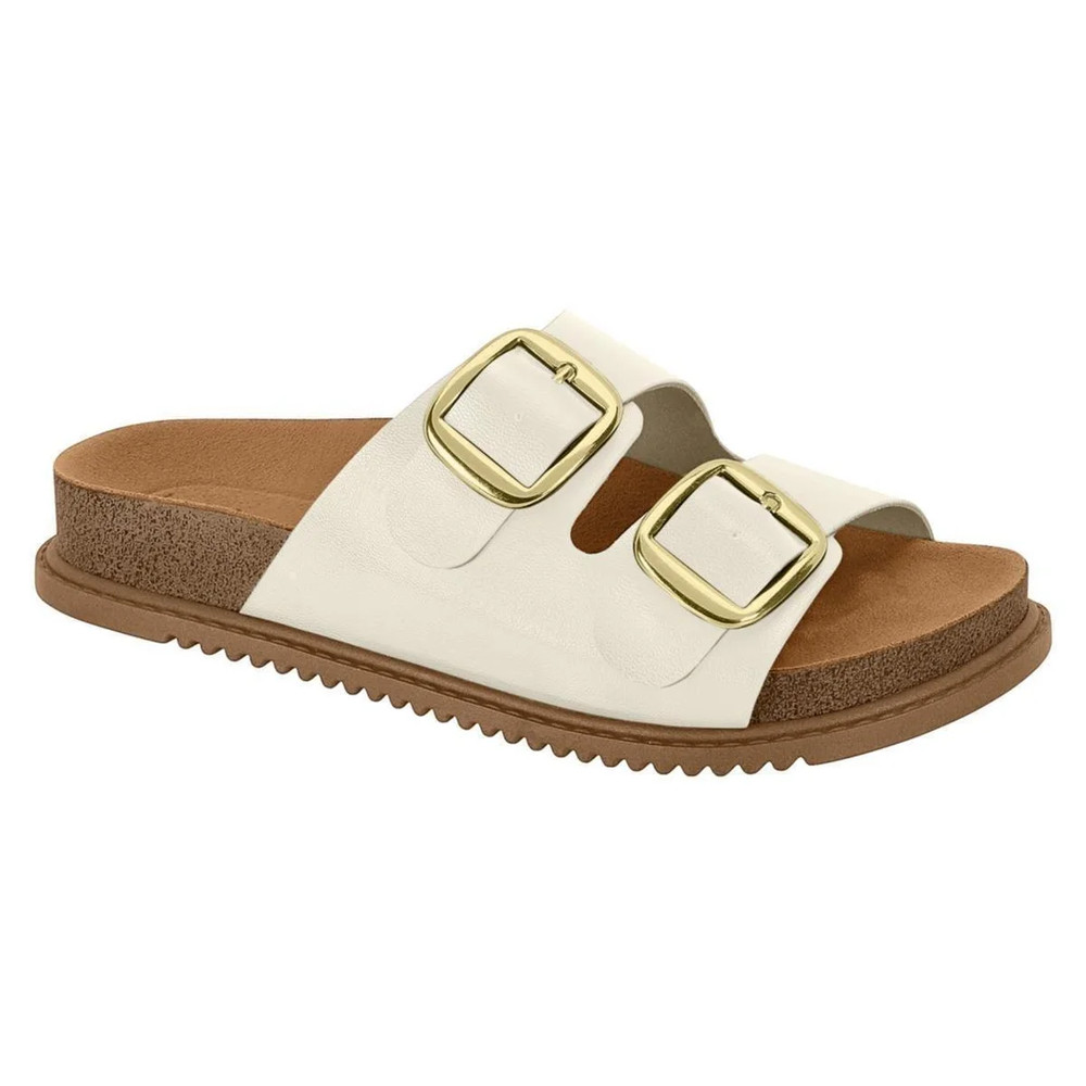 Chinelo Feminino Beira Rio Fivelas Ortopédico 8523.108