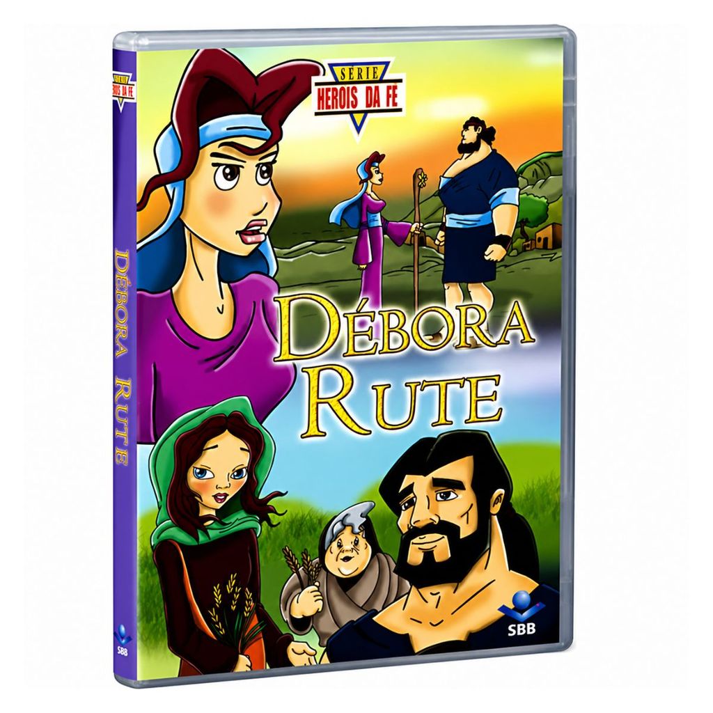 Série Dvd  Heróis da Fé - Débora e Rute