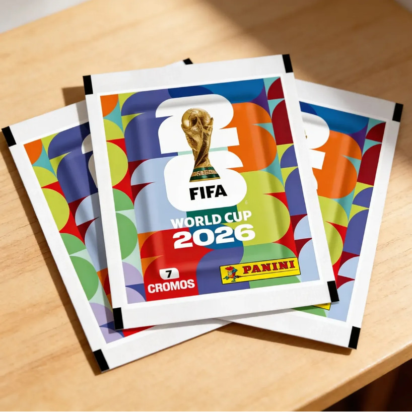 Kit 10 Envelopes (70 Figurinhas) Oficiais Copa do Mundo FIFA 2026