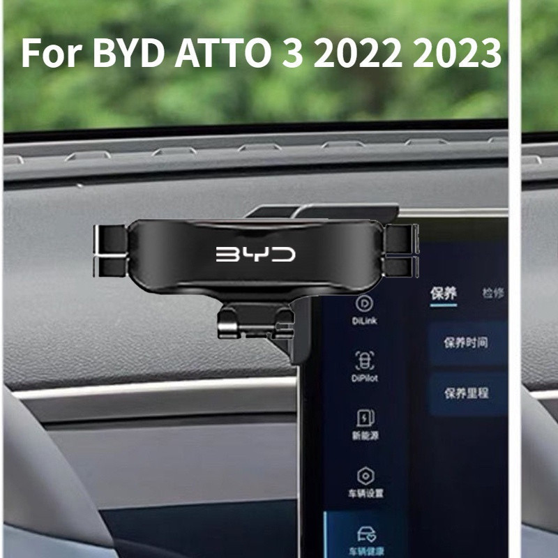 Suporte de Telefone para Carro BYD Atto 3 Yuan Plus 2022, Peças Internas Especializadas, Acessórios de Suporte de Aromat