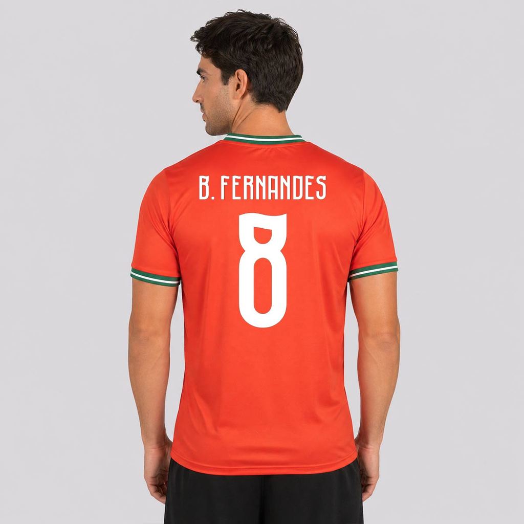 Camisa Portugal Clássica 8 B. Fernandes