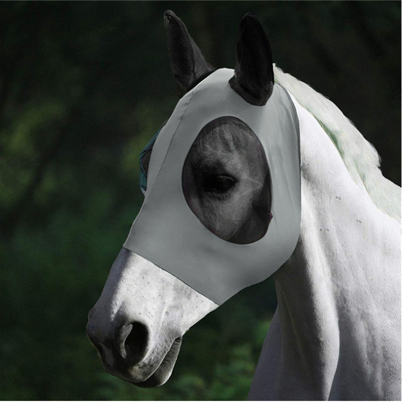 Mascara de Proteção de Moscas e Insetos para Cavalo