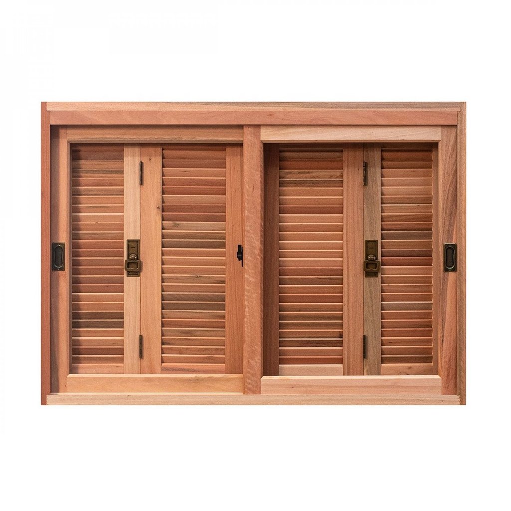 Janela Pantográfica Lisa Je121 Esel 120x120x14cm 120cm x 120cm