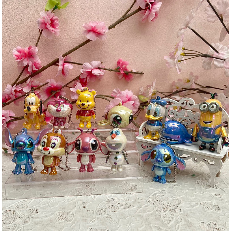 Disney Stitch Cherise olaf Tico teco Pooh donald minion mickey chaveiro original importado do Japão