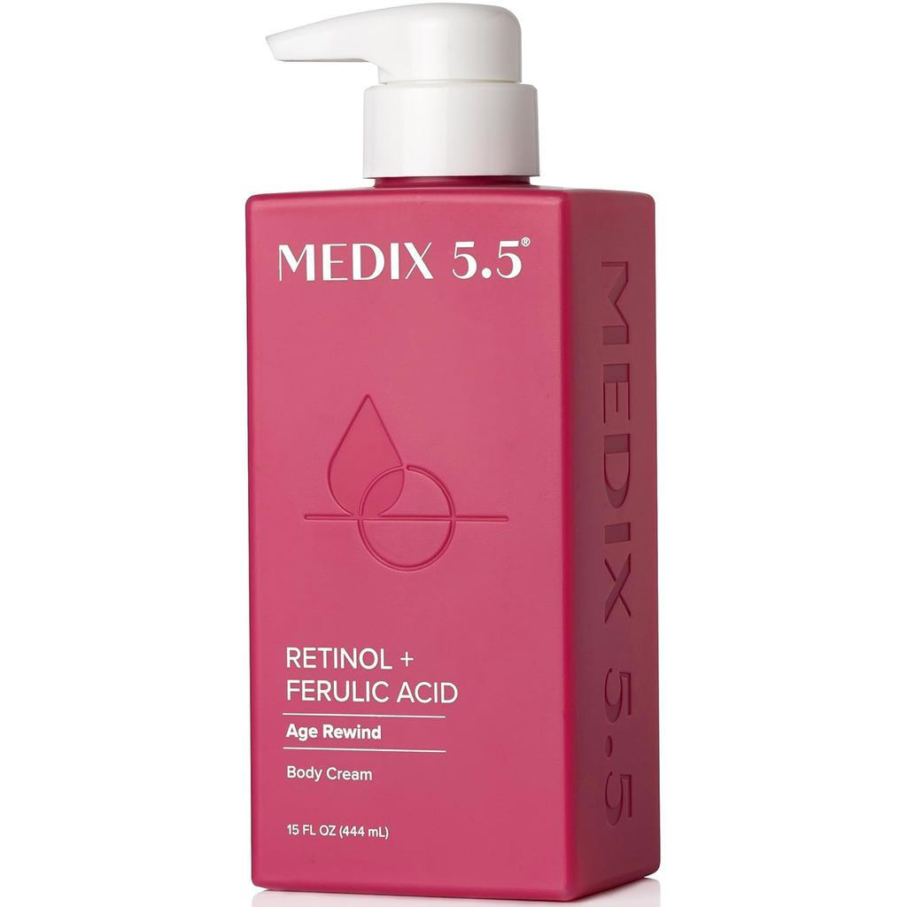 Loção Corporal Firmadora e Hidratante Medix 5.5 com Retinol | Tratamento para a Pele Crepey | Retinol para o Corpo |