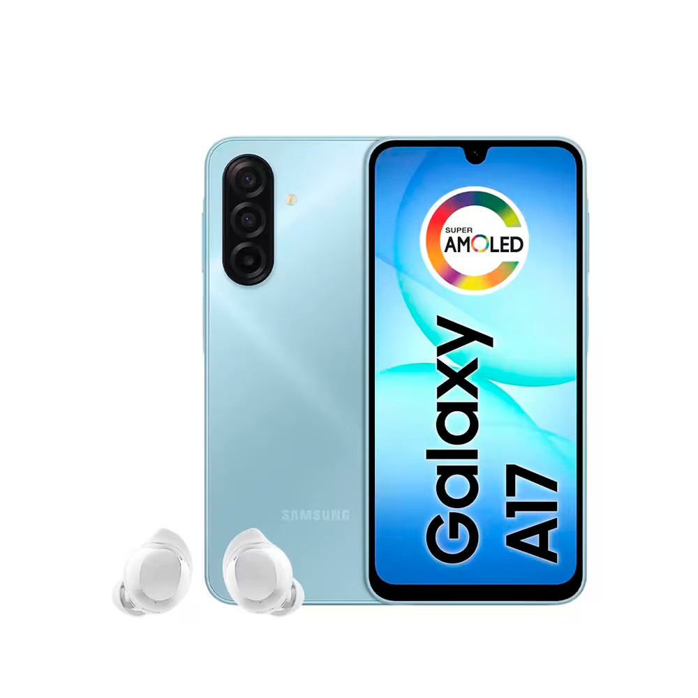 Smartphone Galaxy A17 4G Tela 6.7 256GB Cmera Tripla 50MP + Galaxy Buds Core Bluetooth Samsung