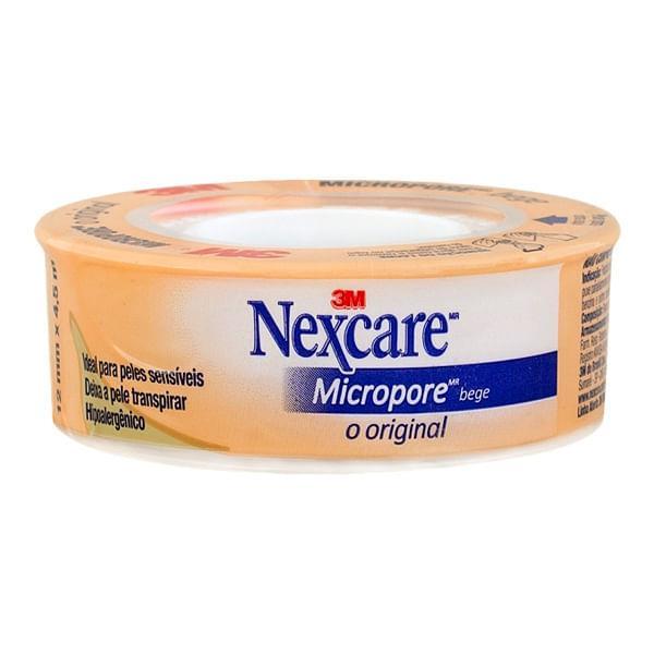FITA MICROPORE 3M NEXCARE BEGE 12MMX4,5M