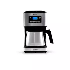 Cafeteira Elétrica Mallory Easy Coffee 32 Xícaras Programável Jarra Inox 220V