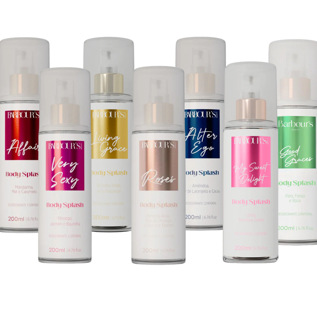 Barbours - Body Splash Inspirado em Perfumes Importados 200ml + Brinde Exclusivo