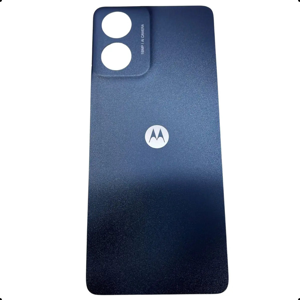 Tampa Traseira Para Motorola G04 / G04s Grafite Novo Cinza